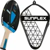 Sunflex B25 Tischtennisschläger + Tischtennishülle Single bunt No Size