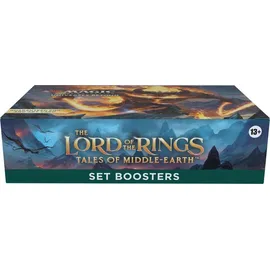 Wizards of the Coast The Lord of the Rings: Tales of Middle-earth Set Booster Display englisch
