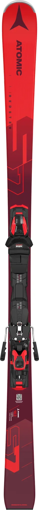 Atomic REDSTER S7 + M 12 GW Slalomcarver Ski Fortgeschrittene 23/24 rot 163