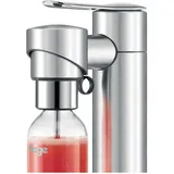Sage the InFizz Fusion Wassersprudler Gebürstetes Edelstahlgrau