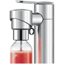 Sage the InFizz Fusion Wassersprudler Gebürstetes Edelstahlgrau