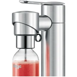 Sage the InFizz Fusion Wassersprudler Gebürstetes Edelstahlgrau