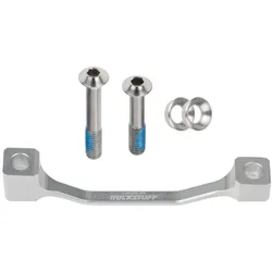 TRICKSTUFF Adapter PM-PM +20 mit Titanschrauben | PM 203-223 | silber