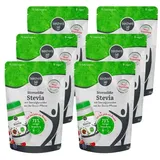 6x BORCHERS STEVIA STREUSÜSSE 75g - Zucker - Alternative - Ersatz - Kalorienarm