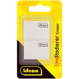IDENA Radierer für Bleistift 2 St.
