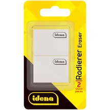 IDENA Radierer für Bleistift 2 St.