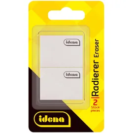 IDENA Radierer für Bleistift 2 St.