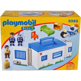 Playmobil 1.2.3 Meine Mitnehm-Polizeistation 9382