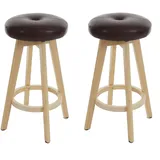 MCW Barhocker Bordeaux 2er-Set
