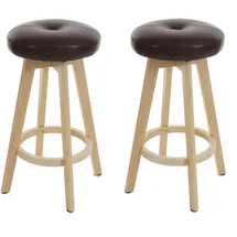 MCW Barhocker Bordeaux 2er-Set