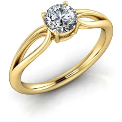 Verlobungsring VR16 585er Gelbgold - 1674