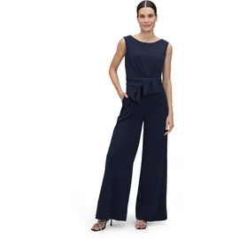 Vera Mont Jumpsuit mit U-Boot-Ausschnitt, Dunkelblau, - S