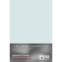 dormabell Premium Jersey-Spannbetttuch silbergrau - 120x200 bis 130x220 cm (bis 24 cm Matratzenhöhe)