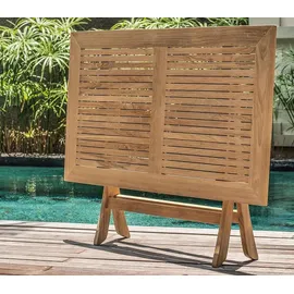 Garland Sunrise Gartentisch 120 x 70 x 75 cm Braun