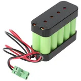 AccuCell Akku für Türsteuerung NiMH 12V 900mAh passend für Besam 654745
