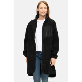 DERBE Kuschelby Long Fleecejacke Schwarz 36