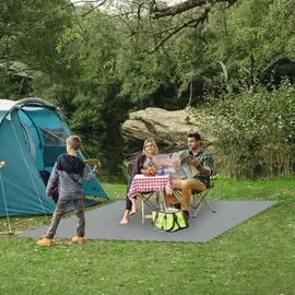 BESTWAY Flowclear Pool-Bodenschutzfliesen XL-Pack grau 50 x 50 cm