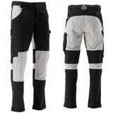 TRIZERATOP Arbeitshose Arbeitshose SERWAL 4-Way STRETCH schwarz/grau Gr. XL bunt|grau|schwarz