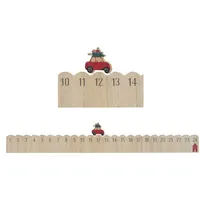 Ib Laursen Weihnachtskalender 1-24 Auto L 50cm Holz