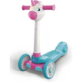 CLEMENTONI Unisex Kinder 120 Baby Unicorn Push Scooter für Mädchen 2 Jahre mit 3 Rädern, Outdoor-Spiel und Innen-Made in Italy, Mehrfarbig, 17749