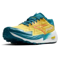 Brooks Catamount 4 Sneaker, Quitte/Himmlisch/Neo Ember, 45 EU