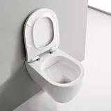 Scarabeo Moon Wand-WC mit WC-Sitz Weiß