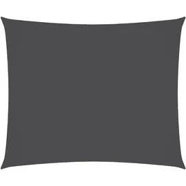 vidaXL Sonnensegel Oxford-Gewebe Rechteckig 4x5 m Anthrazit