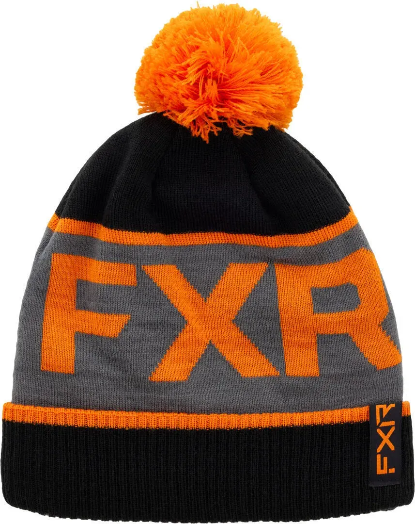 FXR Wool Excursion Beanie, schwarz-orange für Männer