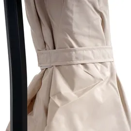 Mendler Marbella Ø 300 cm creme-weiß inkl. Ständer