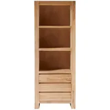Tikamoon Bücherregal 75 x 200 cm Braun