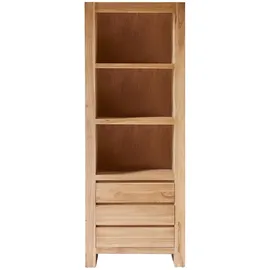 Tikamoon Bücherregal 75 x 200 cm Braun