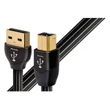 AudioQuest Pearl USB A-B 3m USB A USB B Stecker schwarzes USB Kabel - USB Kabel (3m, USB A, USB B, 2.0, Stecker/Stecker, Schwarz)