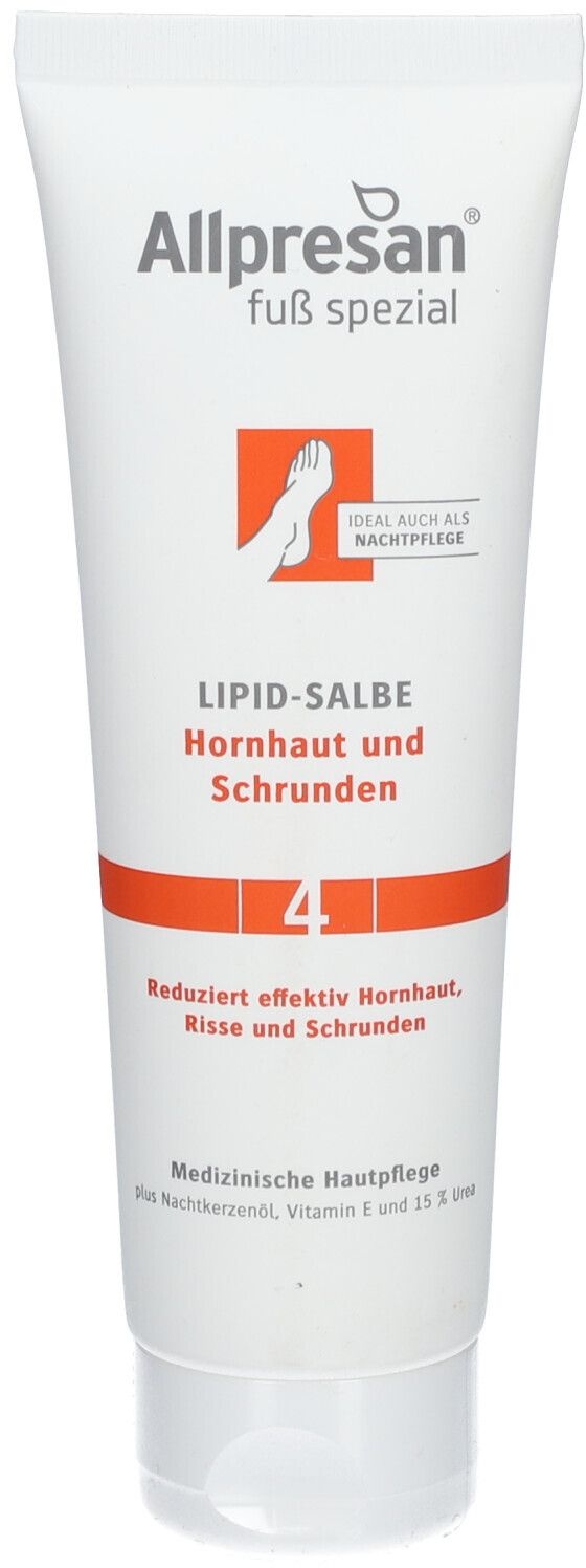 Allpresan Fuß spezial Nr. 4 Lipid-Salbe Hornhaut und Schrunden Salbe 125 ml 125 ml Salbe
