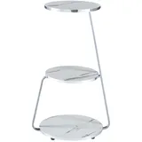 [en.casa] Sipoo Weiß Marmor 74 x 46 x 37 cm