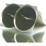 Kaemingk Metall-Adventskerzenhalter Ø 6 cm, hellgold