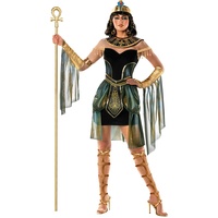 Morph Kostüm Cleopatra Damen, Pharao Kostüm Damen, Ägypterin Kostüm Damen, Cleopatra Kostüm Damen Sexy - Größe M