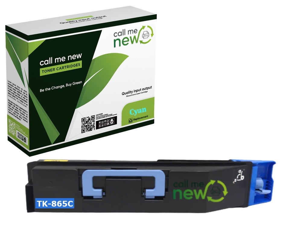 Callmenew Toner für Kyocera TK-865 cyan TASKalfa 250 300 Copystar CS 250 300