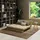 Karup DESIGN "Roots Schlafsofa, Daybett, Bettfunktion, FSC-Massivholz", beige (natural), B:140cm H:85cm, Bezug: 80% Baumwolle, 20% Polyester, Daybetten, Inkl. Futonmatratze. Mehrere Größen & Farben, Made in Europe