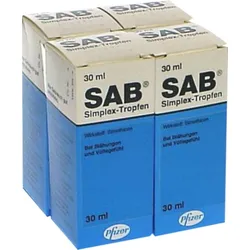 Sab simplex 4X30 ml Suspension zum Einnehmen