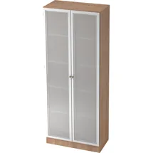Hammerbacher Solid Aktenschrank 80 x 42 x 200,4 cm nußbaum