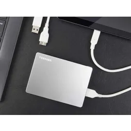 Toshiba Canvio Flex 2 TB USB 3.2 silber HDTX120ESCAA