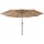 vidaXL Sonnenschirm Ø 400 cm Taupe