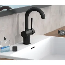 Schütte Cornwall Einhandmischer Schwarz Matt