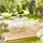 Relaxdays Gartentisch klappbar, HBT: 74x120x60 cm,
