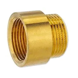 Messing Gewindefitting-Hahnverlängerung 1'' x 15 mm