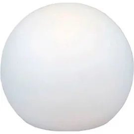 Licht-Erlebnisse Led Kugellampe Außen Solar Dimmer Ip65 B: 40 cm 35 Cm Hoch Weiß rund Mit Farbwechsel Rgbw
