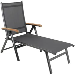 MWH Reno Sonnenliege Aluminium - Iron Grey