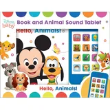 Phoenix International Publications Disney Baby Mickey Mouse, Lion King, and More! - Hello Animals! Book and Animal Sound Tablet - Little My Own Phone - PI Kids: 1