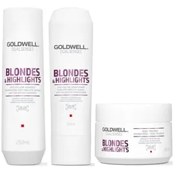 Goldwell Dualsenses Blondes & Highlights Bundle Kur* 0.65 l Damen 