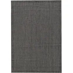 Outdoorteppich Giza Schwarz ca. 200x290cm